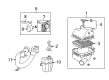 Toyota Air Duct Diagram - 17751-0V010