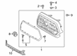 Toyota Tacoma Grille Diagram - 53101-04010-B0