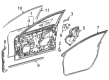 Toyota Mirai Door Seal Diagram - 67861-62020