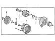 2009 Toyota Avalon Alternator Pulley Diagram - 27415-0W220