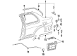 1993 Toyota Tercel Fuel Door Hinge Diagram - 77360-20030