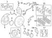 Toyota Wheel Bearing Dust Cap Diagram - 43514-0C020