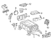 2018 Toyota Prius C Car Batteries Diagram - G9510-52060