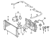 2003 Toyota Celica Fan Shroud Diagram - 16711-22060