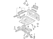 1991 Toyota Cressida Floor Pan Diagram - 58305-22040