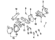 1999 Toyota Avalon Steering Column Cover Diagram - 45025-41020