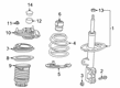 2021 Toyota C-HR Coil Spring Insulator Diagram - 48157-F4010