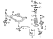 2009 Toyota Sienna Front Cross-Member Diagram - 51100-08010