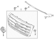 2015 Toyota Land Cruiser Grille Diagram - 53101-60916