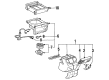 1994 Toyota Previa Heater Core Diagram - 87107-28130