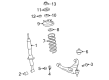 2010 Toyota FJ Cruiser Bump Stop Diagram - 48304-60120