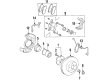 2002 Toyota Solara Brake Disc Diagram - 43512-33042