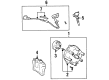 1994 Toyota 4Runner Distributor Rotor Diagram - 19102-70160