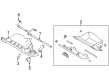 2023 Toyota GR86 Glove Box Diagram - SU003-11178