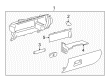 2021 Toyota Tacoma Glove Box Diagram - 55320-04021-C0