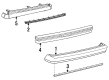 Toyota Celica Bumper Diagram - 52159-14130