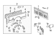 2001 Toyota Tundra Door Hinge Diagram - 66101-34020