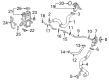 2023 Toyota Highlander Thermostat Housing Diagram - 16331-25030