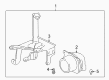 Toyota 4Runner Fog Light Diagram - 81211-35050