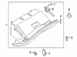 2023 Toyota GR Supra Glove Box Diagram - 55550-WAA01