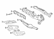 2017 Toyota Corolla iM Exhaust Heat Shield Diagram - 43498-02020