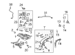 2014 Toyota Tacoma Fuel Pump Gasket Diagram - 77169-02050