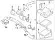 2023 Toyota Corolla Cross Air Filter Box Diagram - 17705-F2170