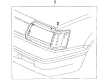 Toyota Tercel Side Marker Light Diagram - 81610-16140