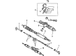 1988 Toyota Corolla Rack And Pinion Diagram - 44250-12141