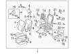 2013 Toyota Corolla Seat Cover Diagram - 71074-02R81-B2