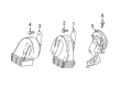 Toyota Celica Horn Diagram - 86510-0R010