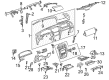 Toyota Cup Holder Diagram - 55620-35050