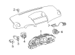 Toyota Yaris Hazard Warning Switch Diagram - 84330-52050