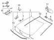 Toyota Corolla Windshield Diagram - 56101-02M91