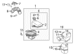 2002 Toyota Solara Air Duct Diagram - 17750-03070