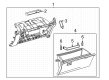 2016 Toyota Mirai Glove Box Diagram - 55550-62020-A0