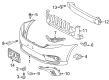 2011 Toyota Highlander Bumper Diagram - 52119-0E914