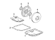 Toyota Solara Transmission Pan Diagram - 35106-33050