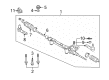 2020 Toyota Land Cruiser Tie Rod End Diagram - 45046-69236