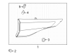 2023 Toyota Sienna Tail Light Diagram - 81580-08170