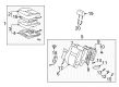 Toyota Highlander Armrest Diagram - 72810-48090-A0