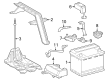 Toyota Grand Highlander Battery Tray Diagram - 74440-0E050