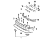 Toyota Avalon Bumper Diagram - 52119-AC906