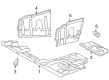 Toyota RAV4 Engine Cover Diagram - 51410-42050