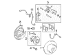 Toyota Brake Caliper Bracket Diagram - 47721-48030