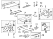 2020 Toyota Prius AWD-e Headlight Bulb Diagram - 90981-15011