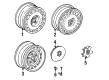 Toyota Cressida Spare Wheel Diagram - 42611-22470-03