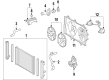 2009 Toyota Matrix Fan Motor Diagram - 16363-64220