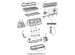 1987 Toyota Land Cruiser Oil Pan Gasket Diagram - 12151-61010