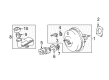 2006 Scion xA Master Cylinder Repair Kit Diagram - 47207-52041